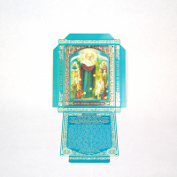 коробочки под свечи №50 сорокоустные, всех скорбящих радость, икона божией матери