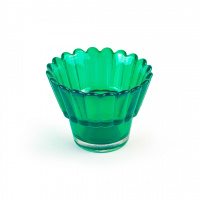 лампада "рифлёный стаканчик" зелёный