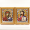 Икона 20x24 (BOG) багет ЗОЛОТО, ПАРА №1