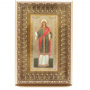 Икона  9x19 со стразами, багет АНТИЧНЫЙ, Христина