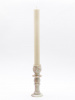 Свеча формовая столбик (35см, D35, 15ч), БЕЛАЯ