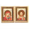 КИОТЫ 17х23 (ERM) ДЕРЕВО, ЗОЛОТОЙ багет, ПАРА №3