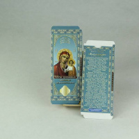 коробочка под свечи №120 д/д, казанская, икона божией матери