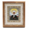 КИОТ 11х13 ДЕРЕВО, БЕЛЫЙ багет, Вставка металл, Матрона Московская