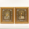 Икона 20x24 (BOG) багет ЗОЛОТО, ПАРА №2