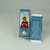 коробочка под свечи №120 д/д, семистрельная, икона божией матери