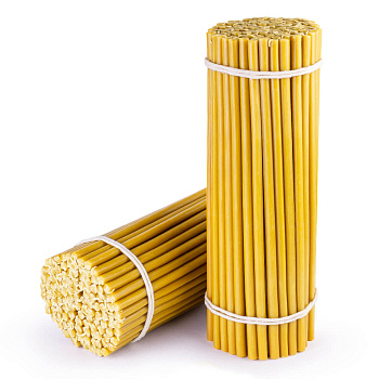 Свечи церковные восковые № 20 (пачка 2кг)