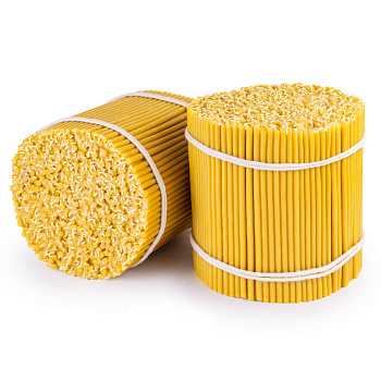 Свечи церковные восковые №120 (пачка 2кг)