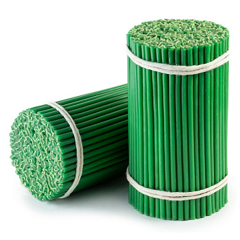 Свечи станочные ЗЕЛЕНЫЕ № 60 (пачка 1кг)