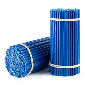 Свечи станочные СИНИЕ № 60 (пачка 1кг)