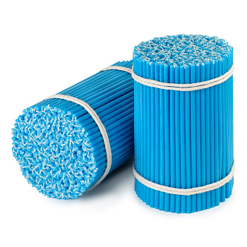 Свечи станочные ГОЛУБЫЕ №120 (пачка 1кг)