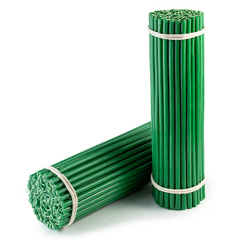 Свечи станочные ЗЕЛЕНЫЕ № 30 (пачка 1кг)