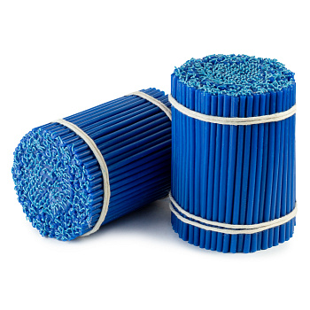 Свечи станочные СИНИЕ №120 (пачка 1кг)