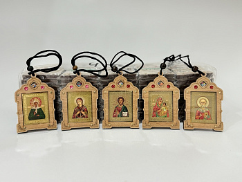 Авто ПОДВЕСКА (IMP), икона домик, ассорти уп 50шт