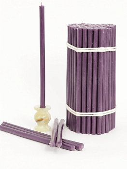 Свечи станочные ФИОЛЕТОВЫЕ № 25 (пачка 1кг)