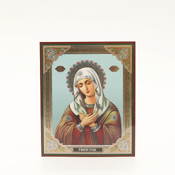 Лик полигр. 11х13, Умиление (Голубая)