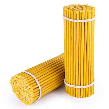 Свечи церковные восковые № 40 (пачка 1кг)