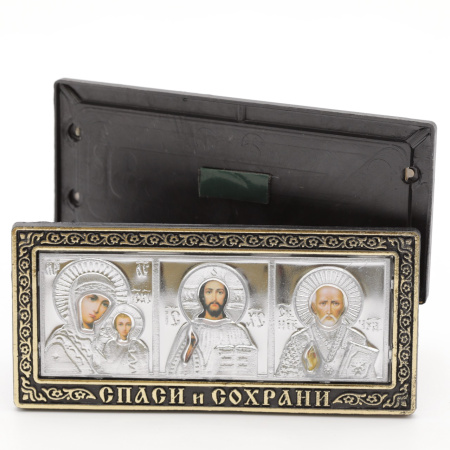 Икона Автомобильная Риза 5x11, Серебро