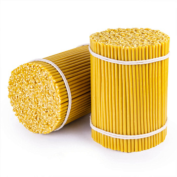 Свечи церковные восковые № 80 (пачка 2кг)