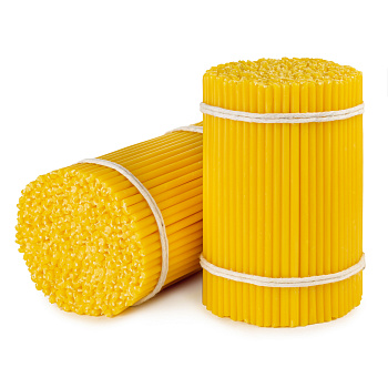 Свечи станочные ЖЕЛТЫЕ №140 (пачка 1кг)