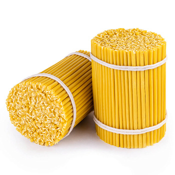 Свечи церковные восковые №120 (пачка 1кг)