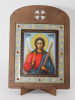 Икона 11x13 (ERM) деревянная, вставка металл, Ангел Хранитель (поясн) (2)