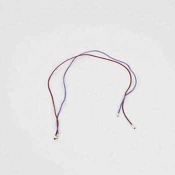 Гайтан шелк гладкий, застежка винт, ЦВЕТНОЙ (45см)