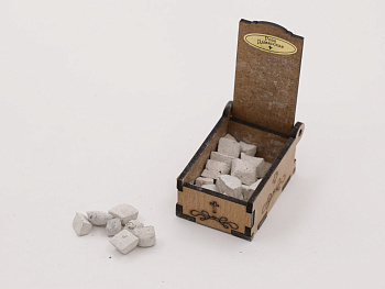 Ладан Греческий 20гр в деревянной коробочке, Дамасская Роза