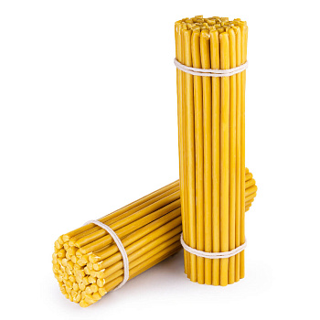 Свечи церковные восковые № 20 (пачка 1кг)