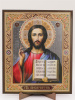 Икона на оргалите 15x18 (тисн), 008 КраснСиний тон, Спаситель (2)
