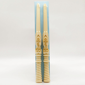 Свечи Венчальные Большие, БЕЛЫЕ