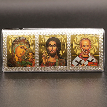 Икона Автомобильная Стекло 12x5, Софрино, (Визант)