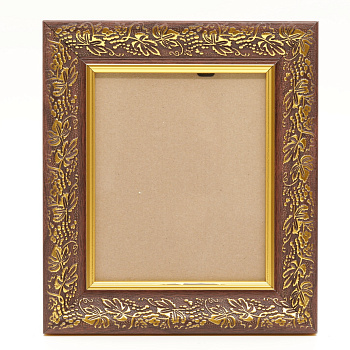 Рамка 15x18 (ERM) багет ТЕМНОЕ ДЕРЕВО, ЛОЗА