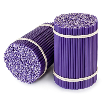 Свечи станочные ФИОЛЕТОВЫЕ №120 (пачка 1кг)